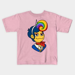 wally darling unicorn Kids T-Shirt